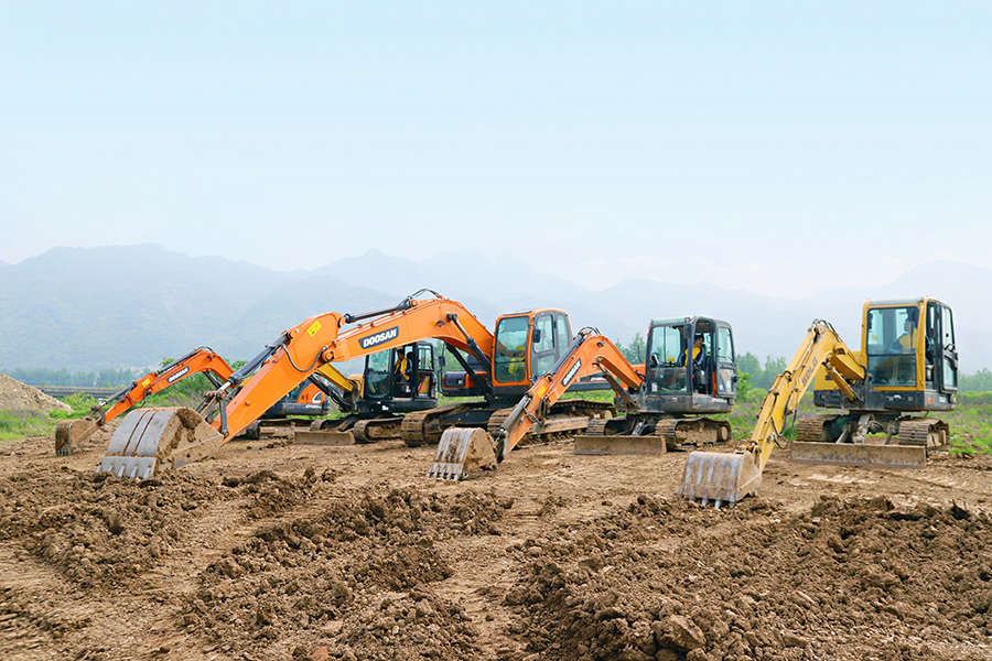 挖掘機操作工實訓4