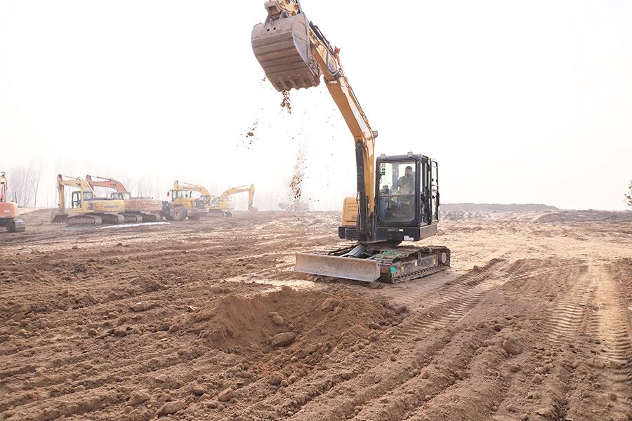 挖掘機操作工實訓7